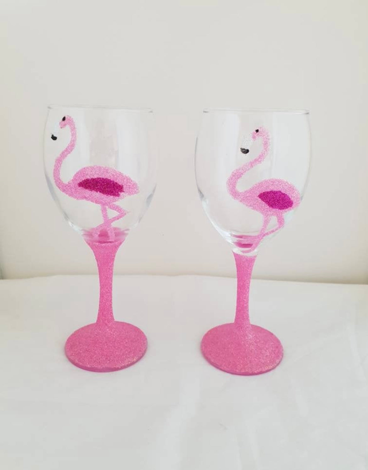 Set Of 2 Flamingo Glasses