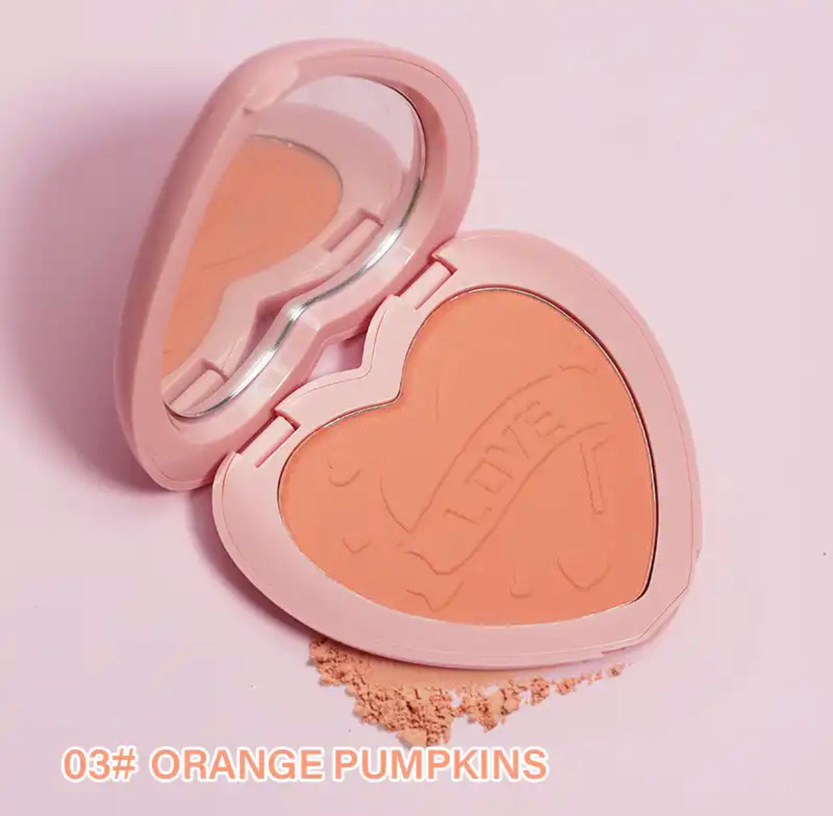 Sweetheart Blusher - Orange Pumpkins