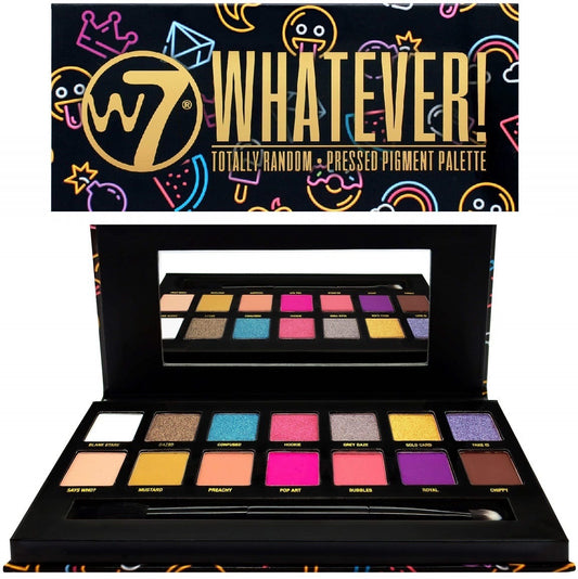 W7 Whatever! Totally Random Pressed Pigment Eyeshadow Palette