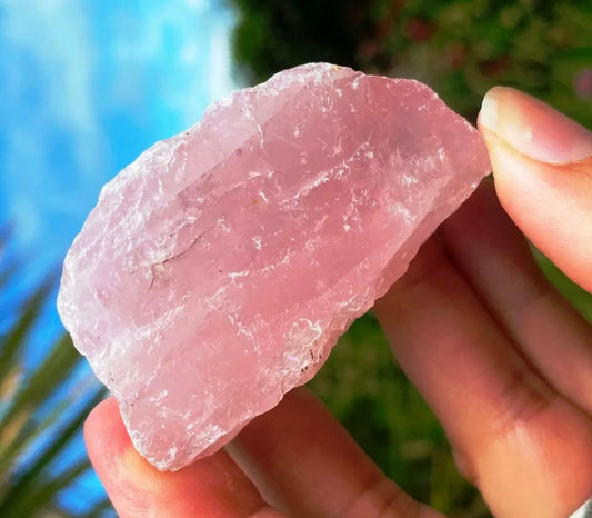Rose Quartz Raw Crystal