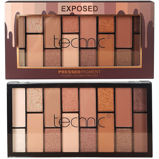 Technic Exposed Pressed Pigment Eyeshadow Palette