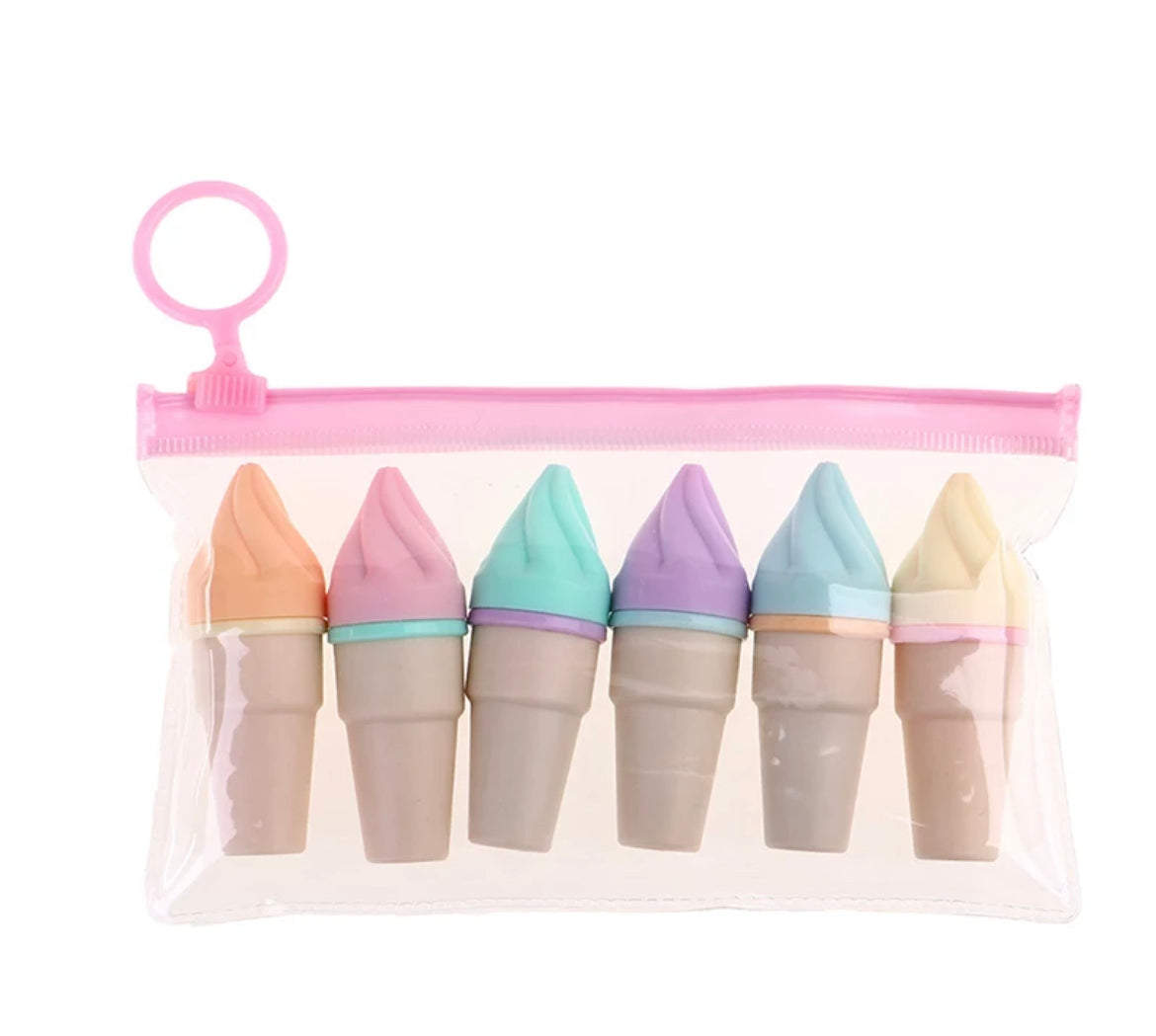 Mini Ice Cream Highlighters