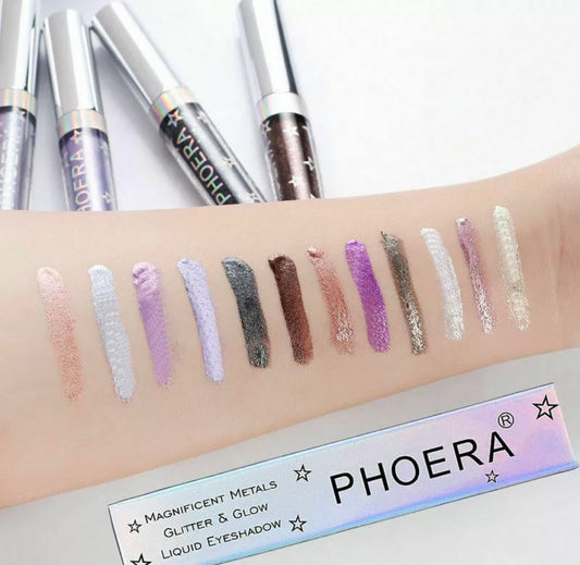 Phoera Glitter Liquid Eyeshadow