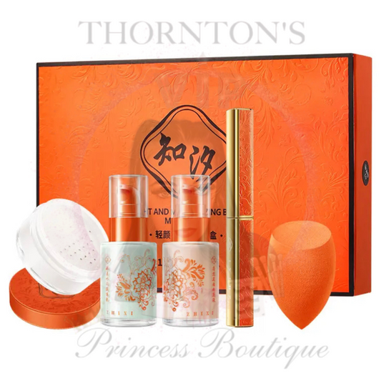 Orange Luxury Cosmetic Set