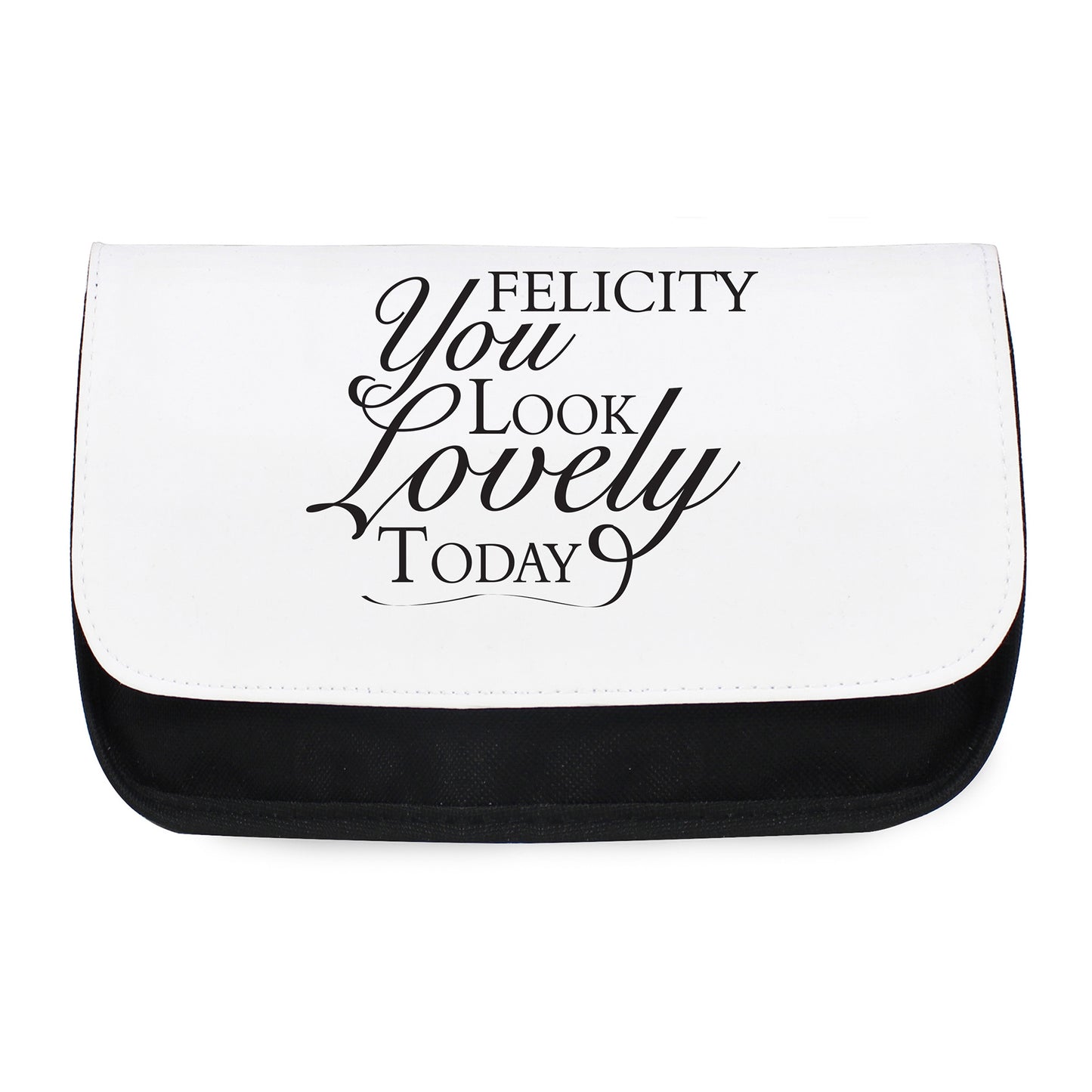 Personalised You Look Lovely Make Up Bag