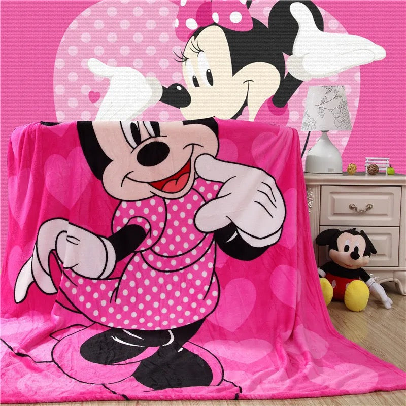 Kids Minnie Mouse Throw