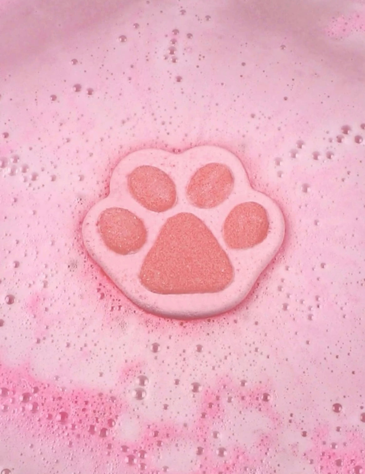 Cotton Candy Cat Paw