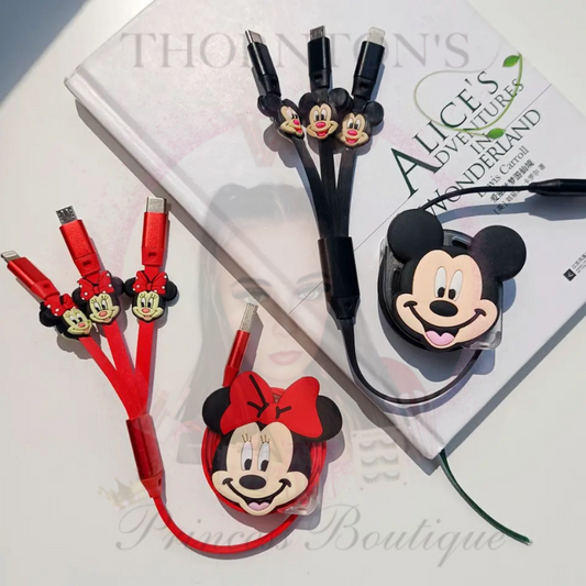 Disney 3 In 1 Universal Cable Charger