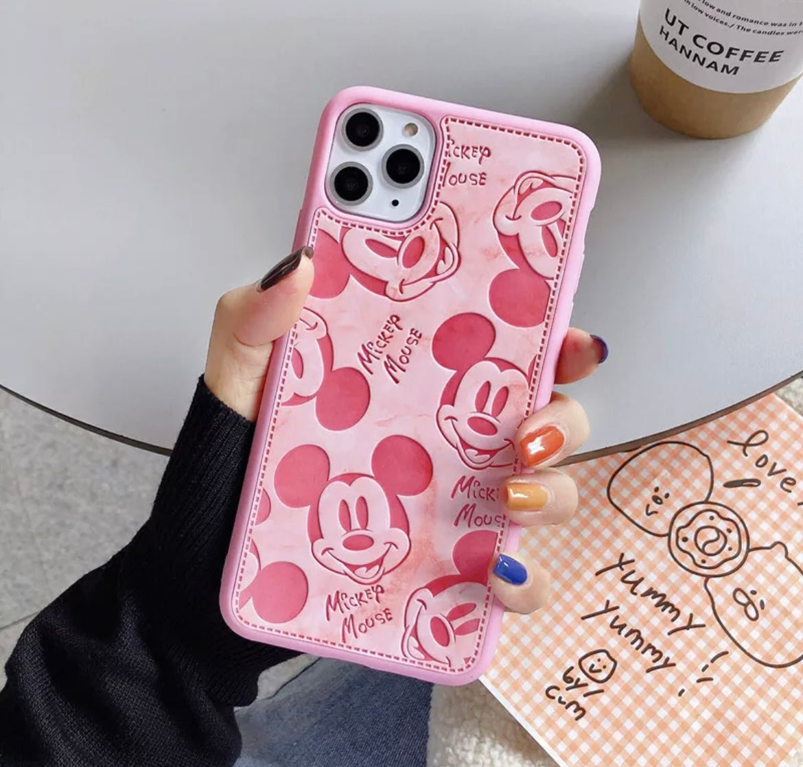 Mickey/Minnie Mouse Leather Phone Case