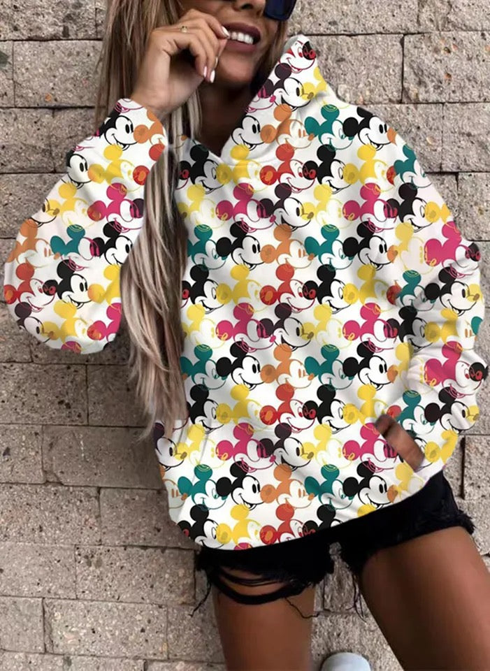 Multi Mickey Inspired Hoodie