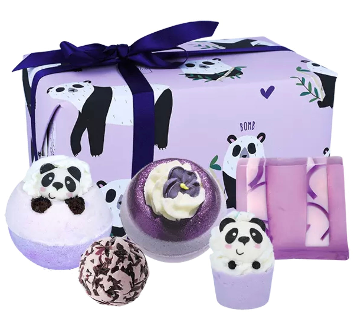 Purple Panda Christmas Gift Pack