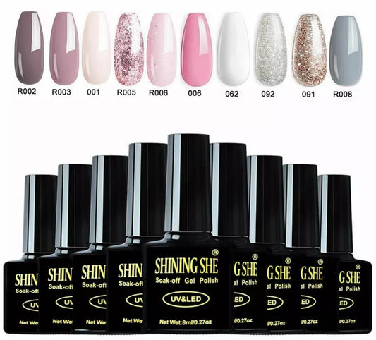 Shining She Gel Polish Set 8