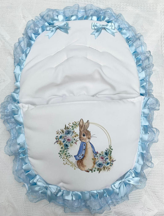 Blue Frilly Peter Rabbit Cosytoes