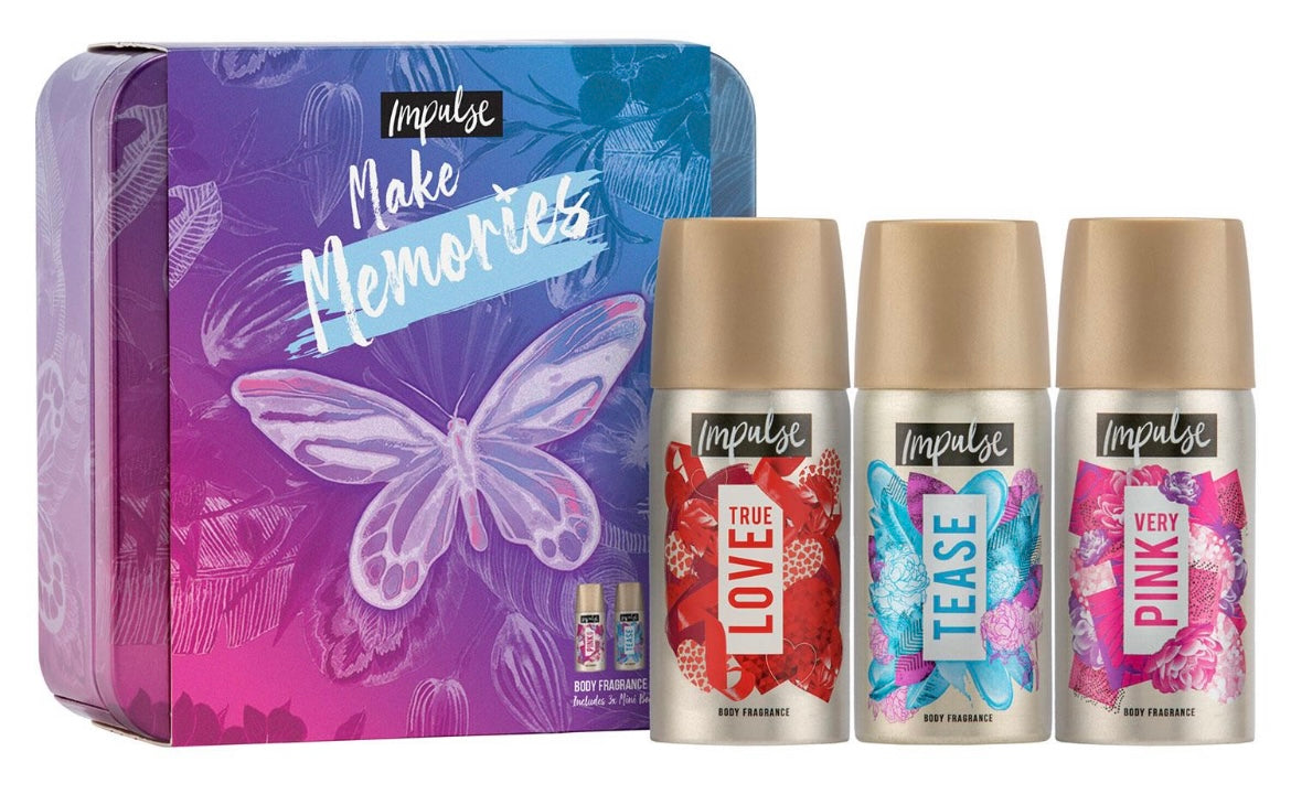 Impulse Make Memories Body Spray Gift Set