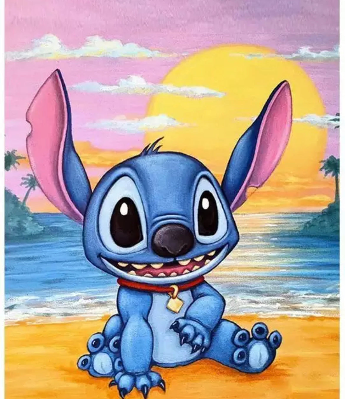 Beach Stitch Diamond Art