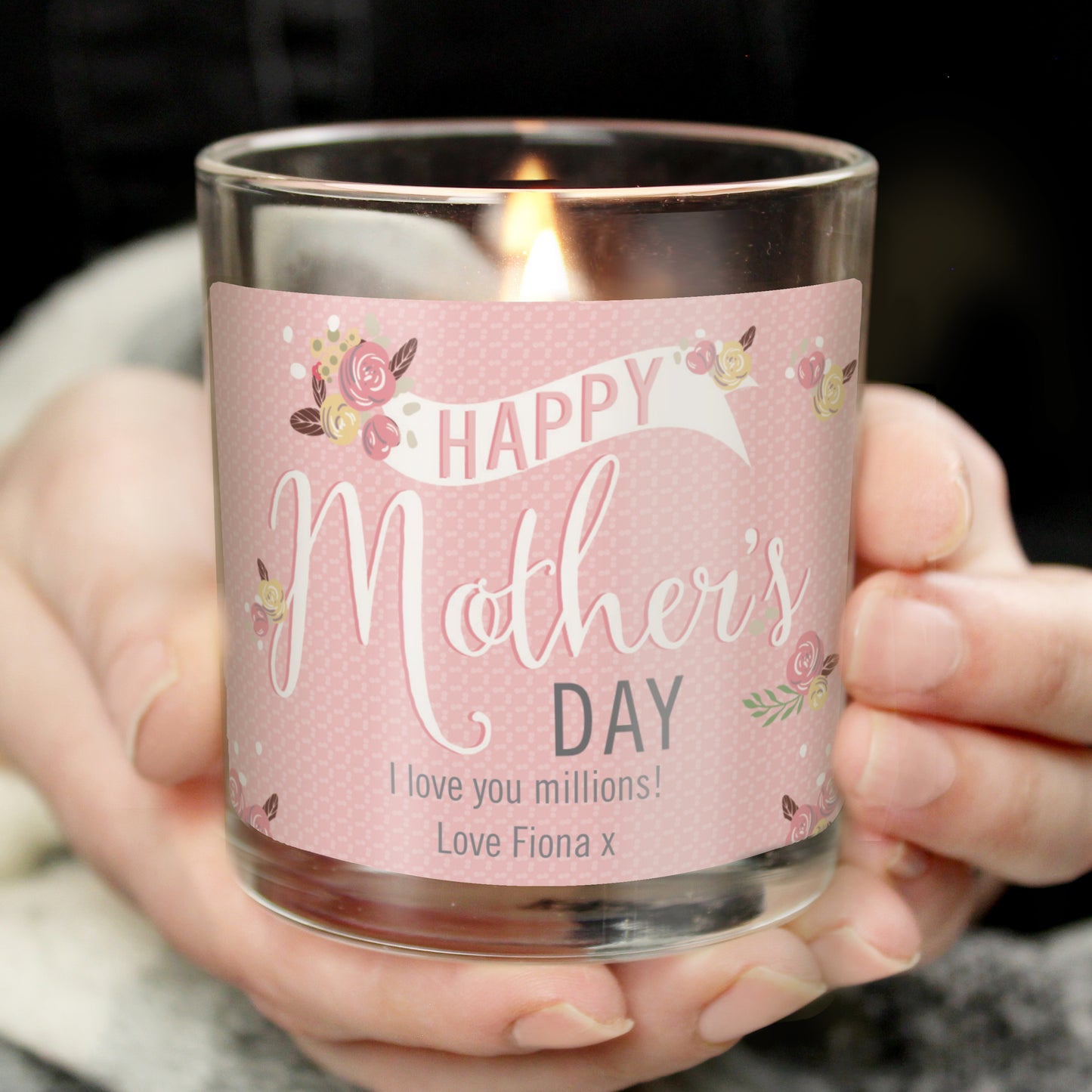 Floral Bouquet Mother's Day Scented Jar Candle