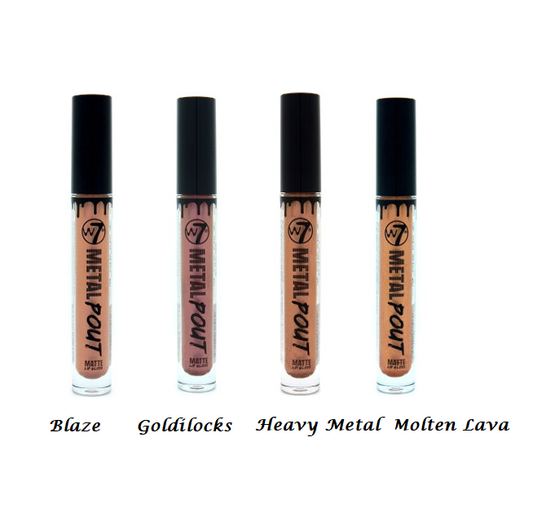 W7 Metal Pout Matte Lipgloss