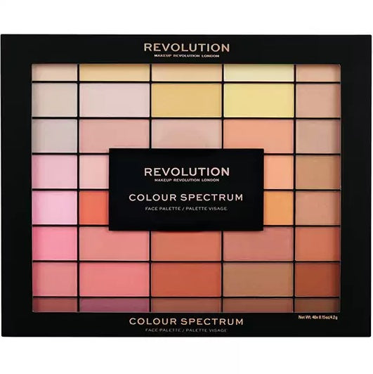 Revolution 40 Colours Colour Spectrum Face Palette