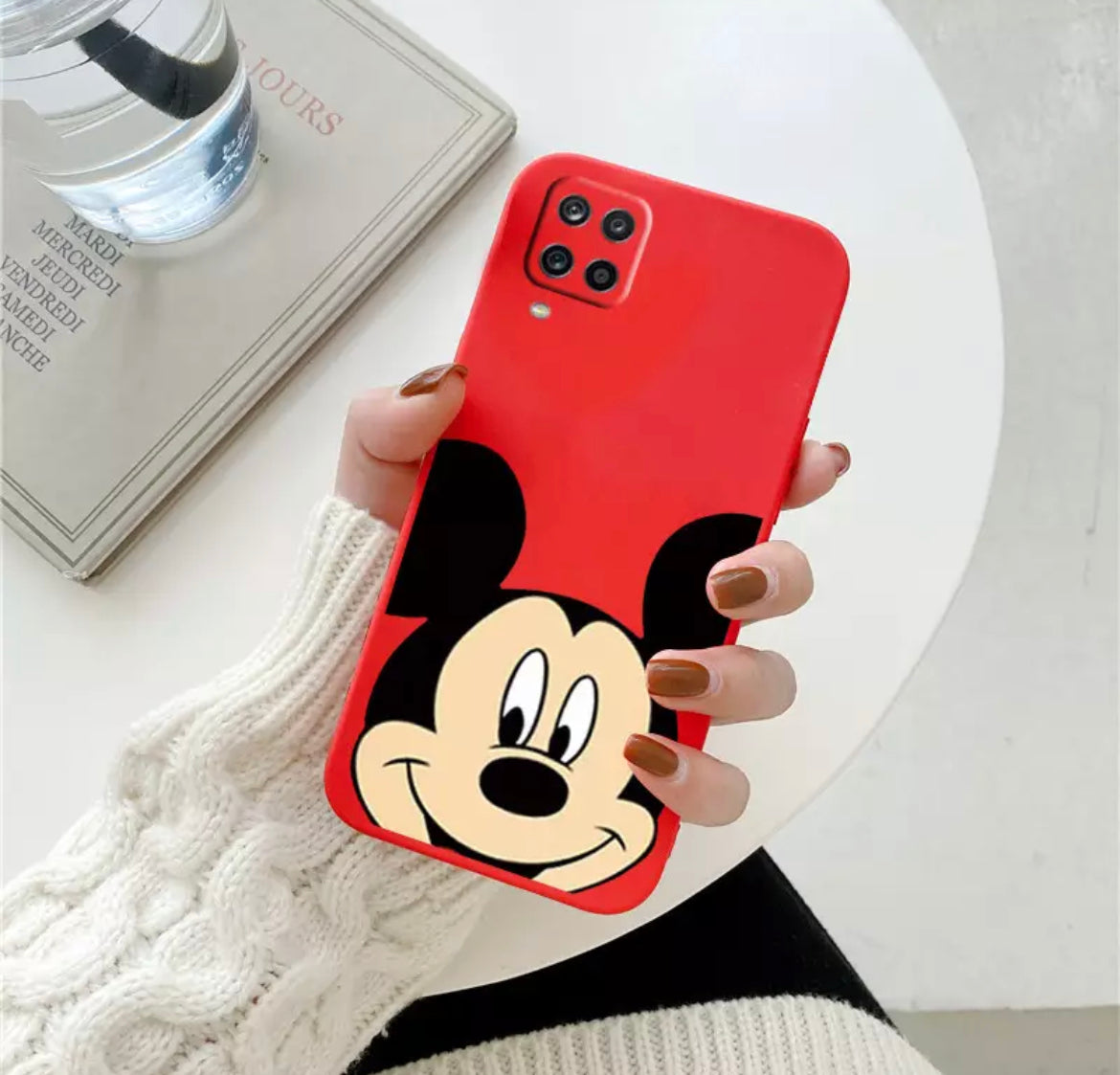 Mickey Red Samsung Phone Case