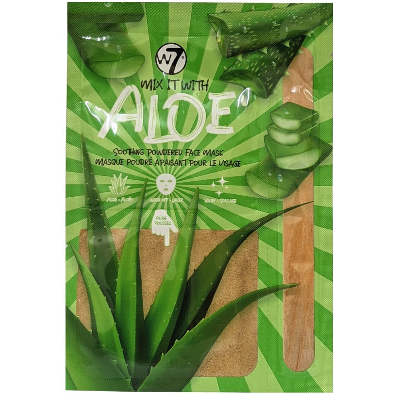 W7 Mix It With Aloe – Soothing Powdered Face Mask