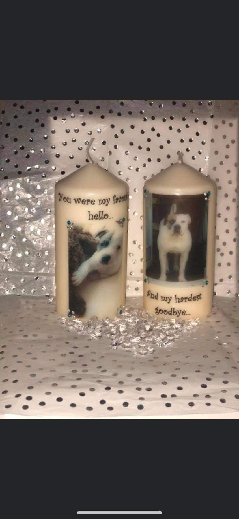 You Were My Favourite Hello & My Hardest Goodbye Memorial Candle