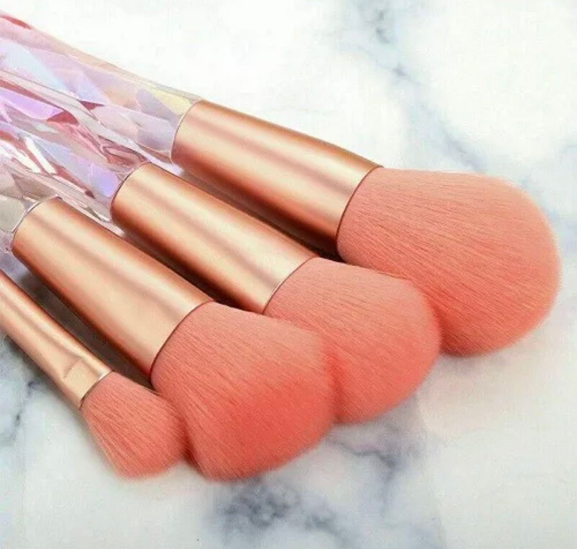 Pink Diamond Makeup Brushes