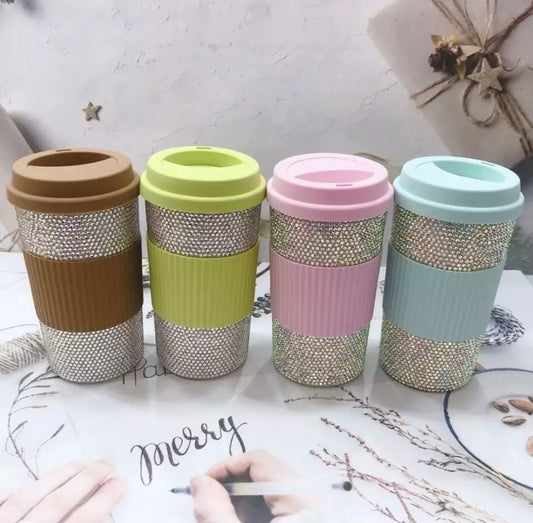 Bling BPA Free Coffee Travel Mug