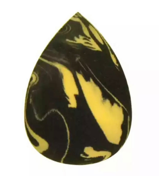 Black & Yellow Marble Luxury Beauty Blender