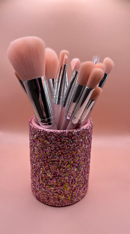 Sparkly Make Up Brush Holder