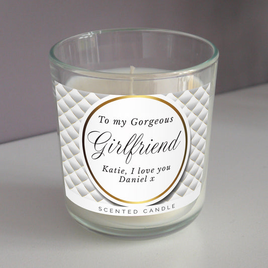 Personalised Opulent Scented Jar Candle