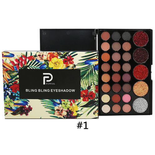 PopFeel 29 Colour Matte/Shimmer/Glitter Earth Eyeshadow Palette