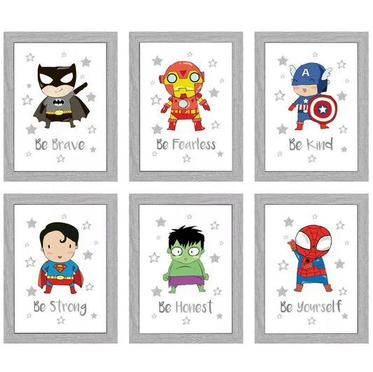 Superhero Prints
