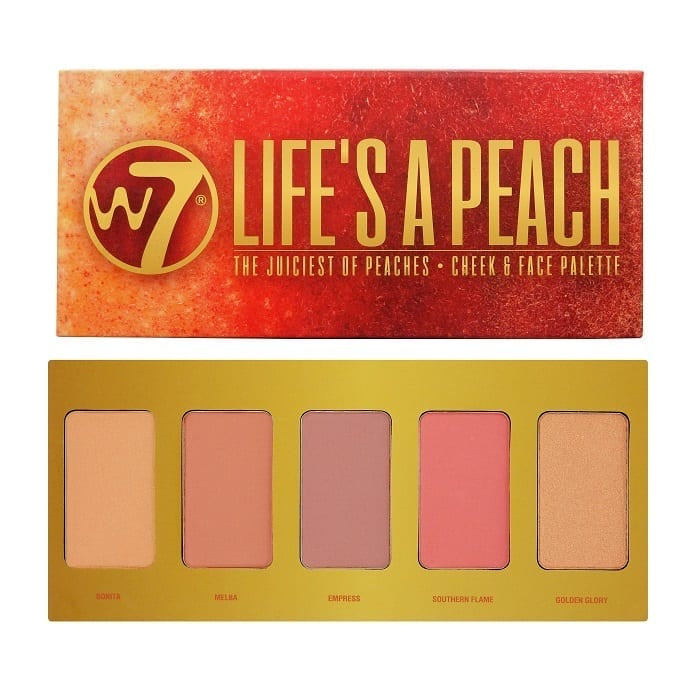 W7 Life’s A Peach Cheek & Face Palette