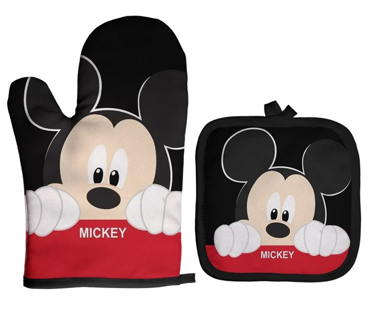 Disney Inspired Oven Mitt Set