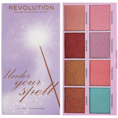 Revolution 8 Colours Eyeshadow Palette – Under Your Spell