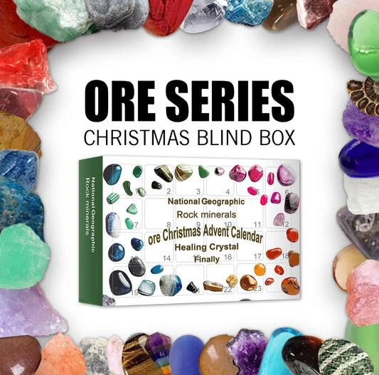 Crystal Healing Gem Ore Advent Calendar