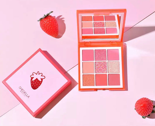 LIMITED EDITION - Sweet To My Strawberry 9 Colour Eyeshadow Palette