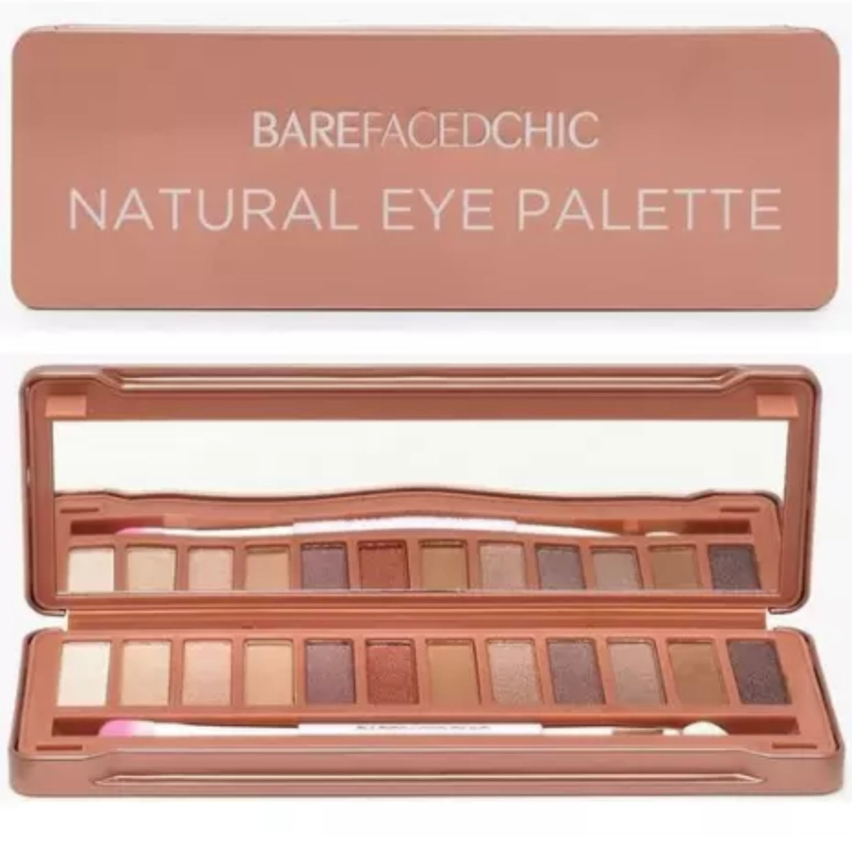 BareFaced Chic Natural Eyeshadow Palette
