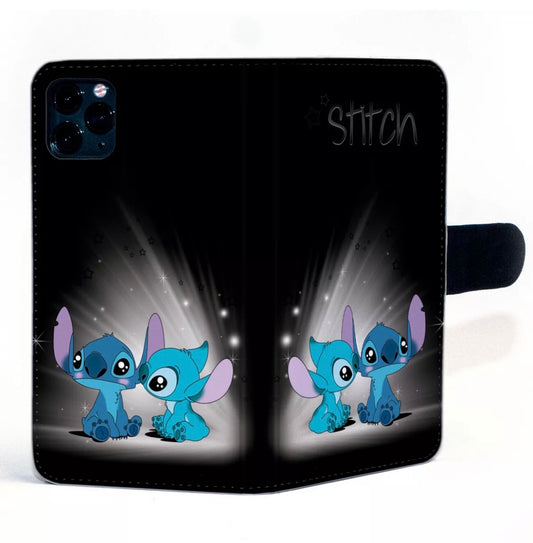 Stitch & Angel Wallet Phone Case