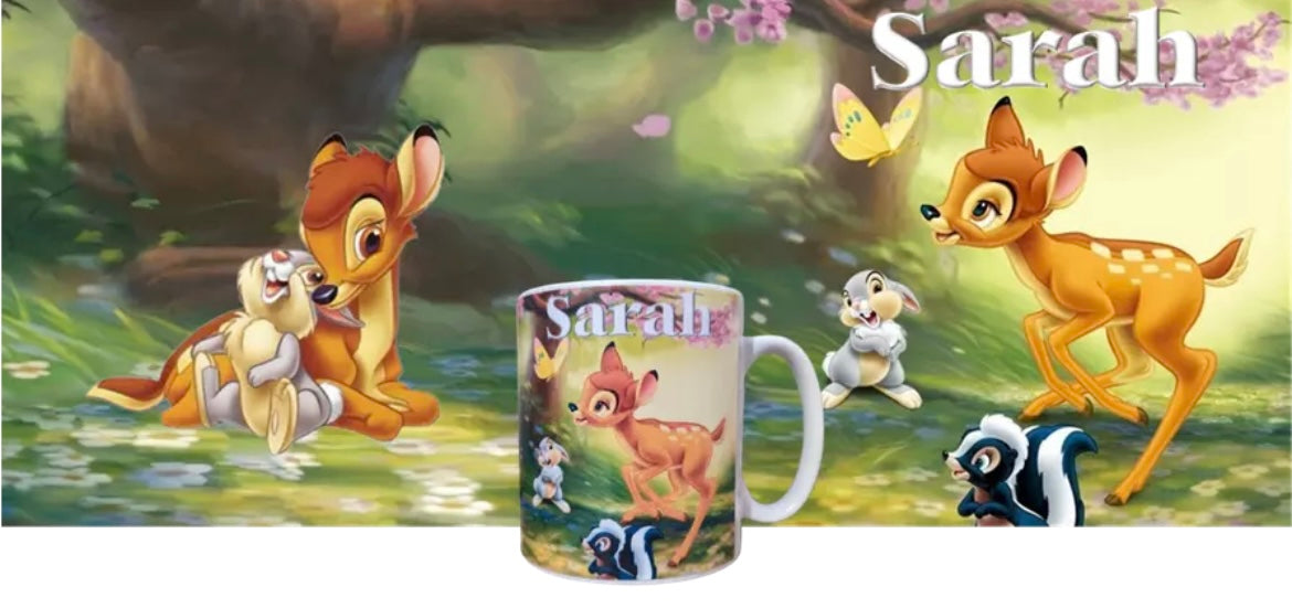 Bambi Personalised Mug