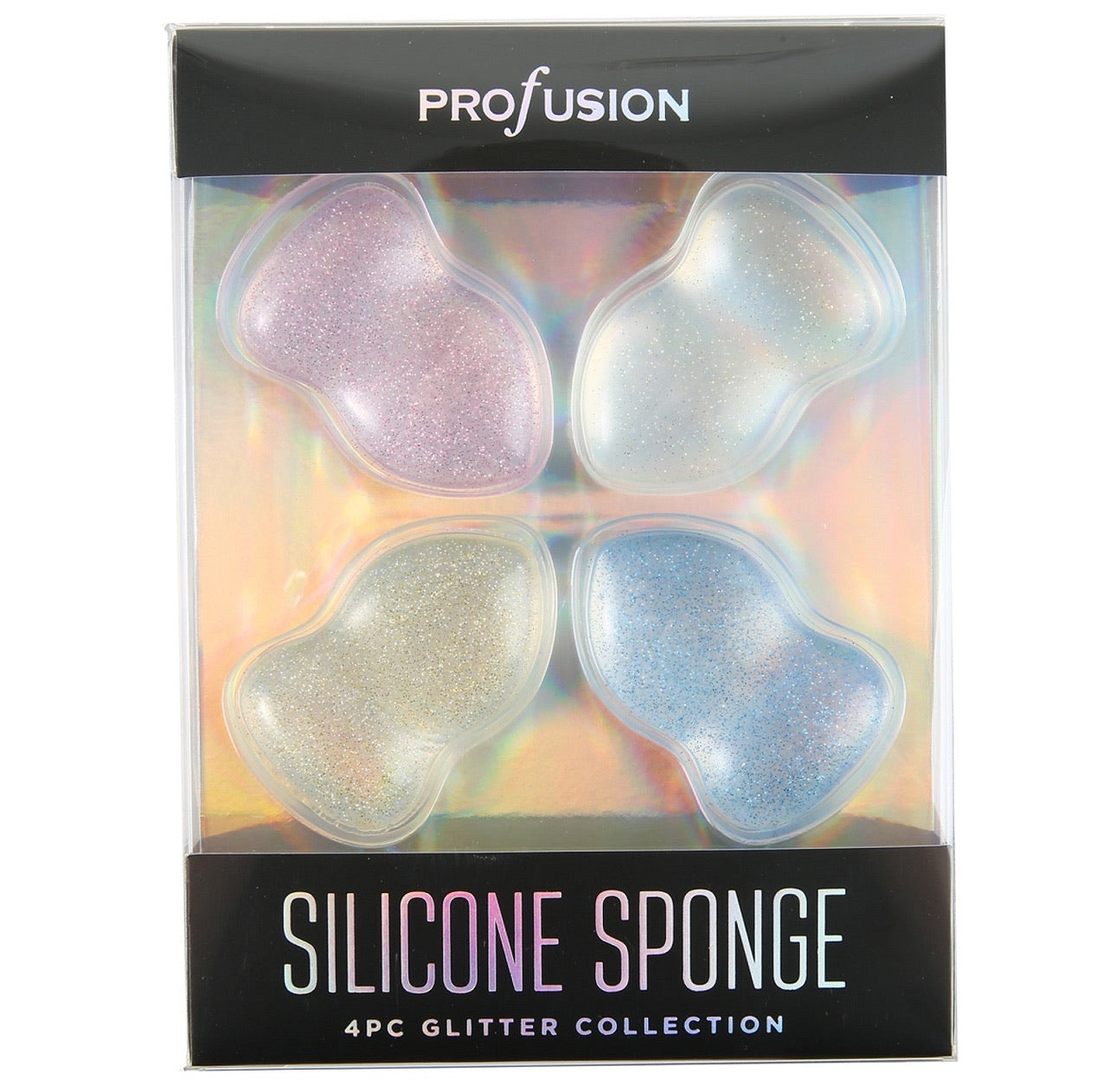 Glitter Silicone Sponge Set