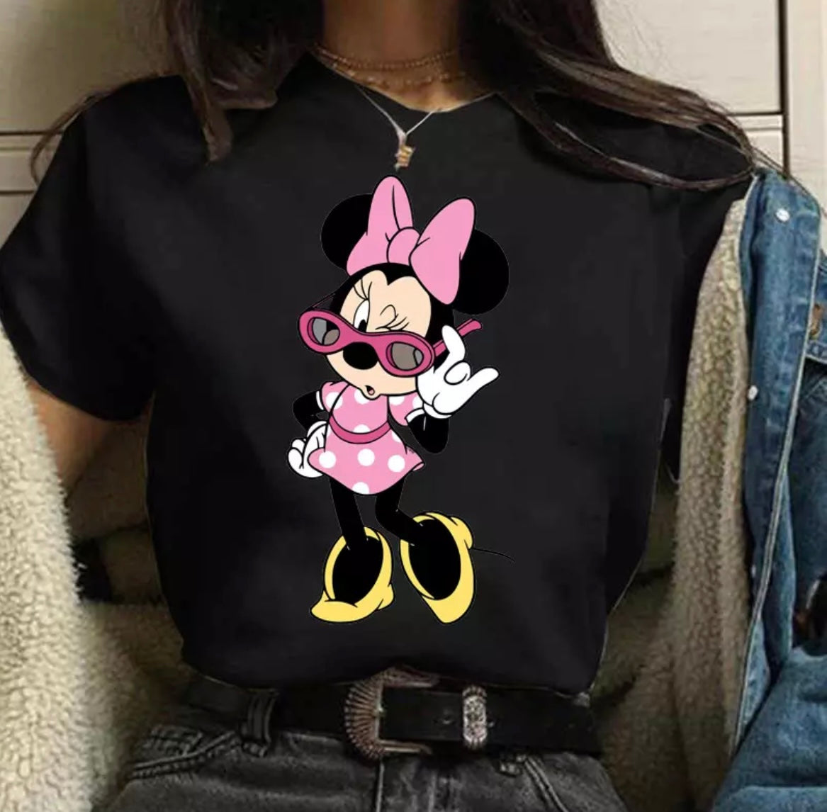 Minnie Mouse Fashion T-shirts -Various Styles