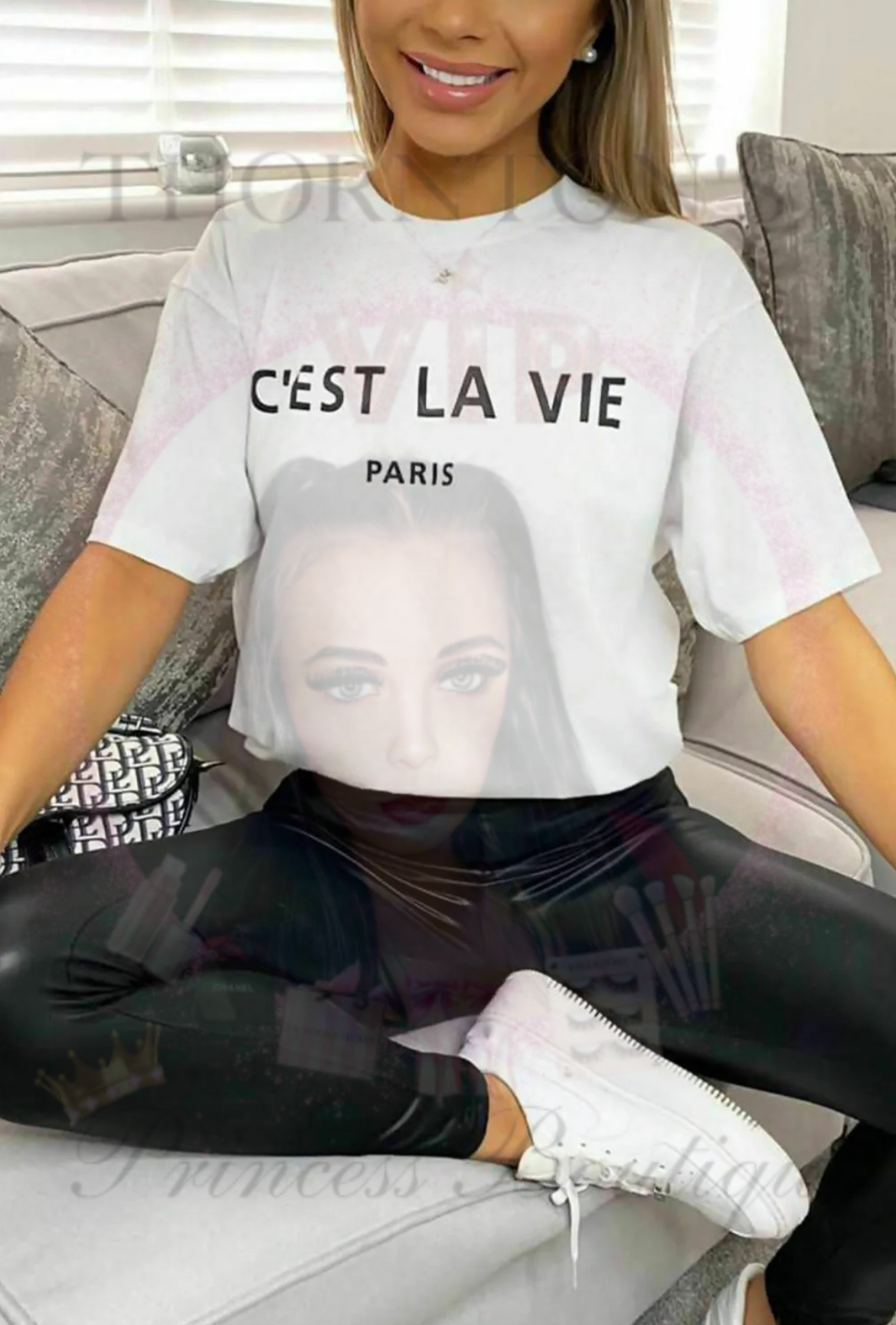 C’est La Vie Slogan T-Shirt