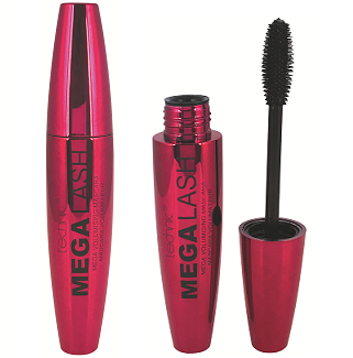 Technic Mega Lash Volumising Black Mascara in Pink Tube