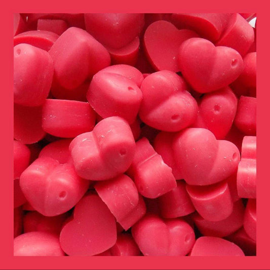 Valentines Roses Wax Melt Hearts