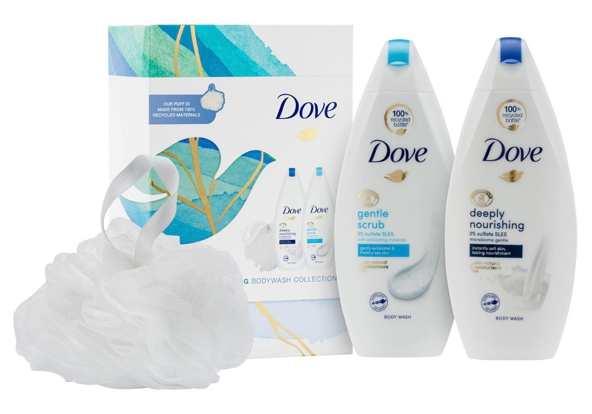 Dove Gently Nourishing Body Wash Gift Set