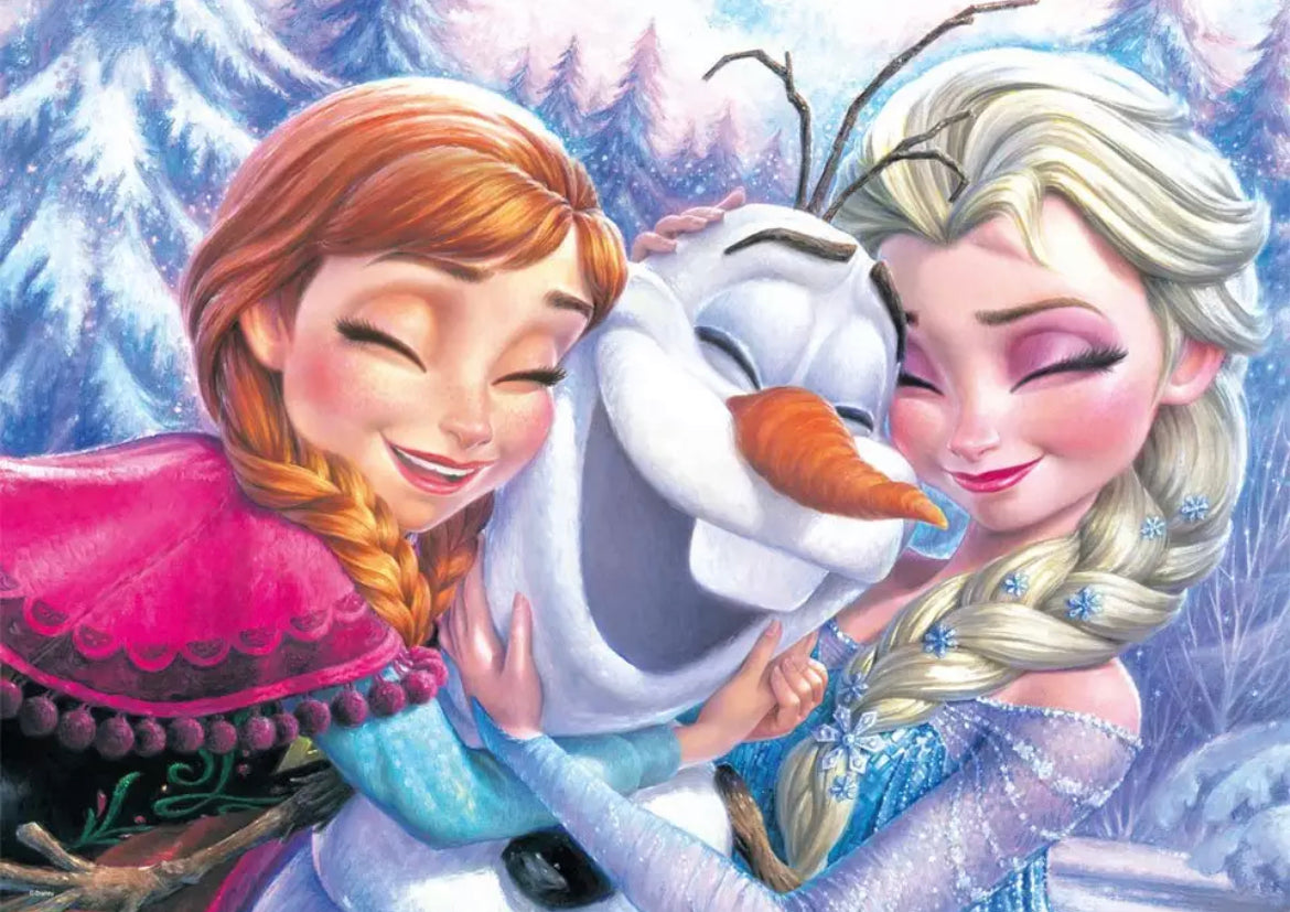 Frozen Love Diamond Art