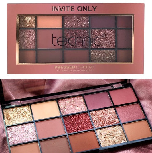 Technic Invite Only Pressed Pigment Eyeshadow Palette