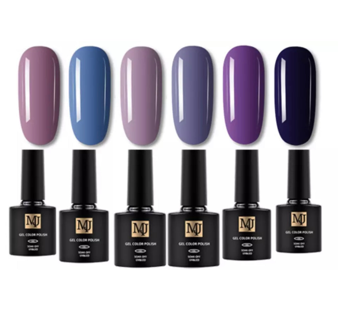 MJ Purples Gel Polish Set