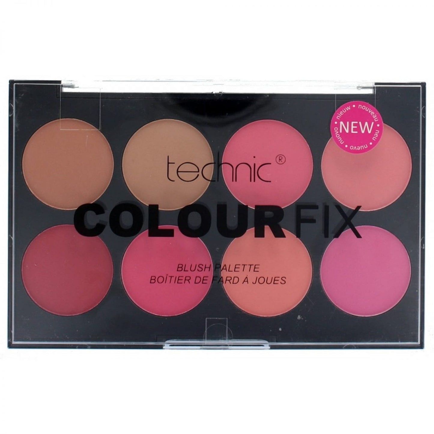 Technic 8 Colour ColourFix Blush Palette